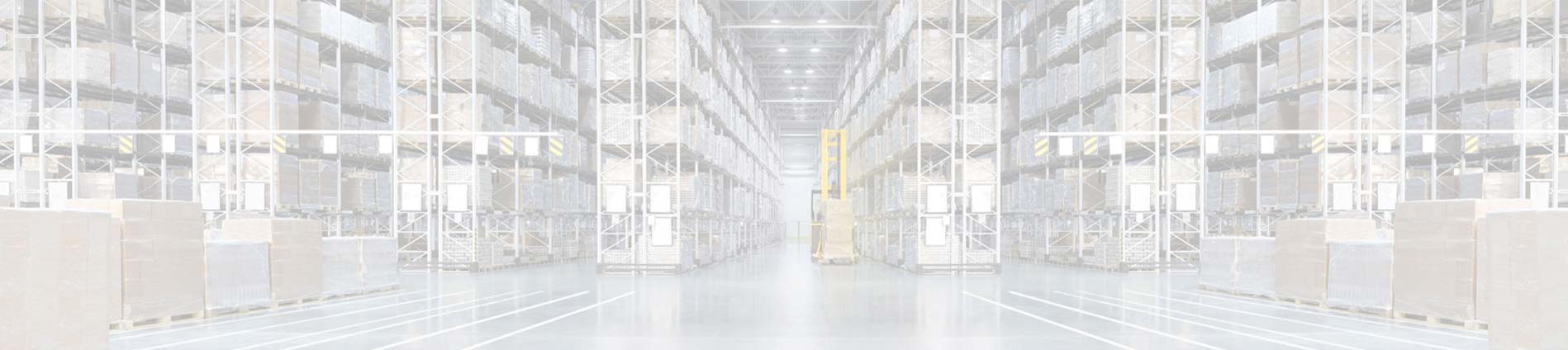 Parcels stored at a shipping warehouse